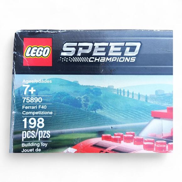 NEW LEGO 75890 Speed Champions Ferrari F40 Competizione Sealed Bags Open Box - Picture 5 of 9